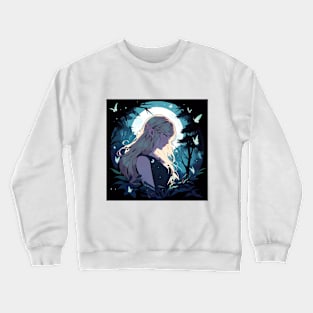 elf at night Crewneck Sweatshirt